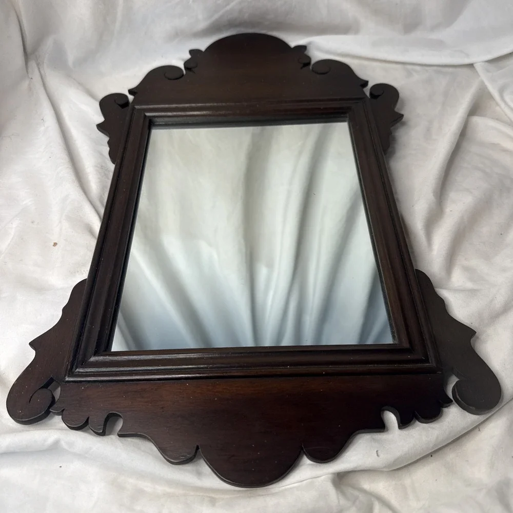 HENKEL HARRIS WILLIAMSBURG MAHOGANY CHIPPENDALE MIRROR Virginia Galleries 20